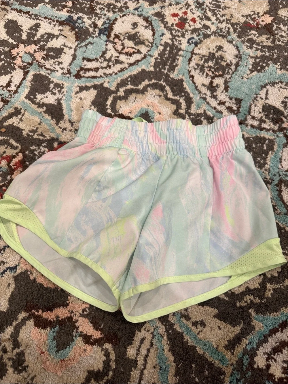 Athletic Works Girls' Active Shorts - Blue, Pink & Pastel